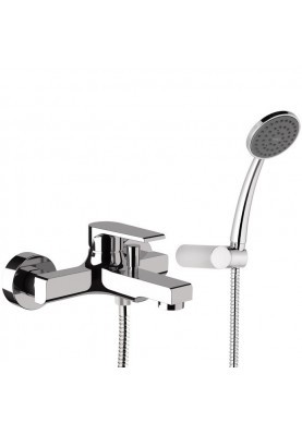 ARTIQUE BAIGNOIRE AV KIT DOUCHETTE; Robinet mitigeur salle de bain pour baignoire ARTIQUE avec douchette chrome